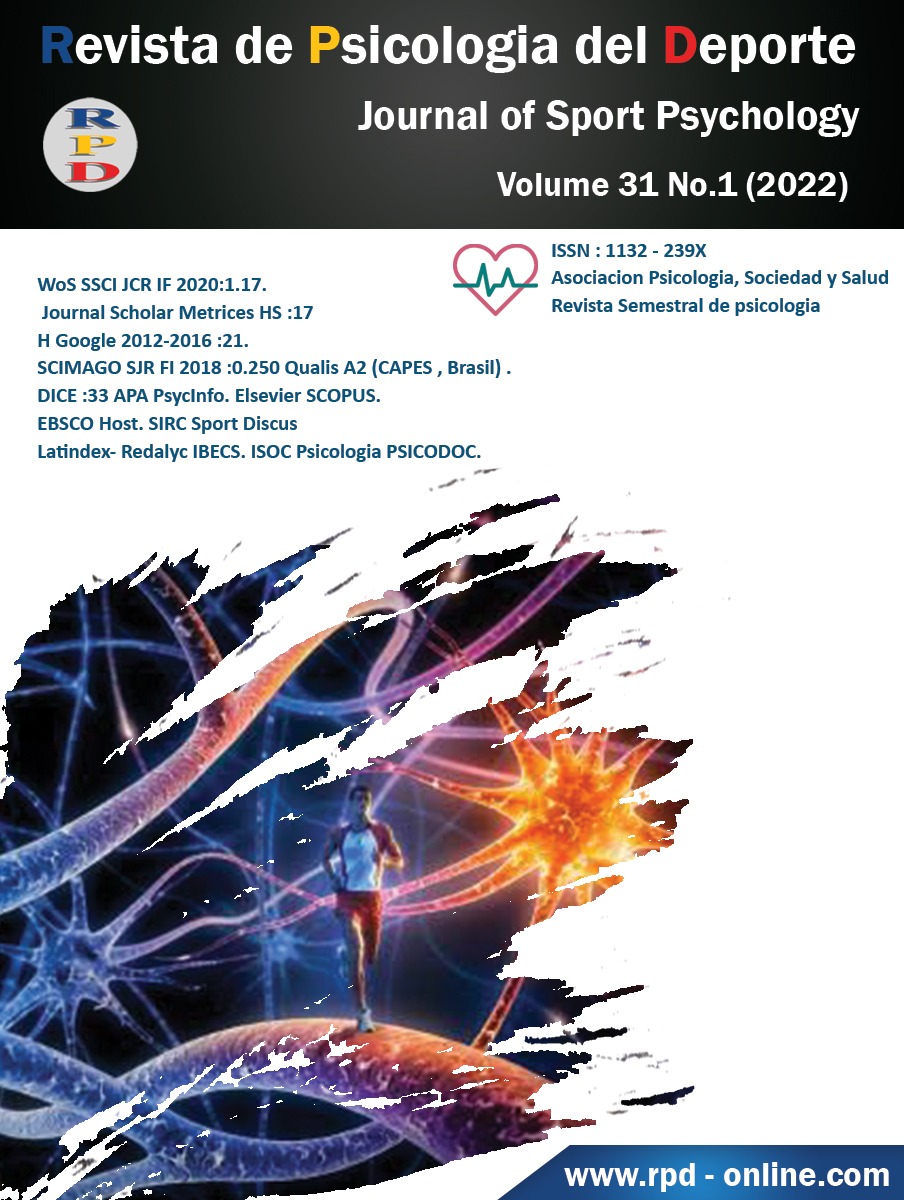 					View Vol. 31 No. 1 (2022): Journal of Sport Psychology
				
